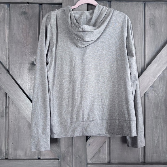 Vuori Performance Halo 2.0 Dream knit Gray Zip Up Hoodie Size XL - Picture 10 of 10